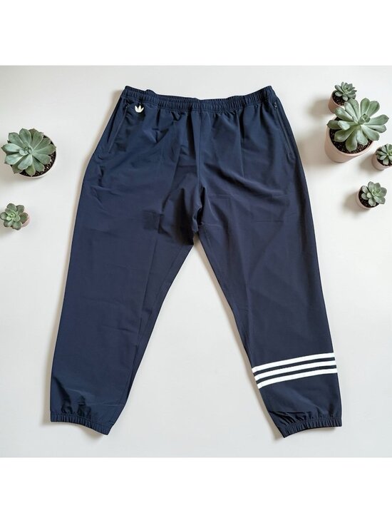adidas Other - Adidas Originals Men’s 3XL High Rise Tapered Leg Track Pants Immense Navy NWT